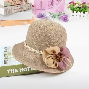 Tan Straw stylish hat
